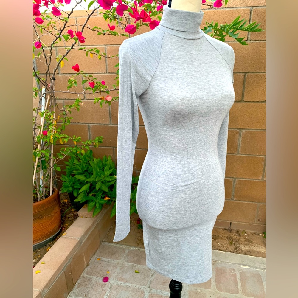 Forever 21 body con turtle neck dress